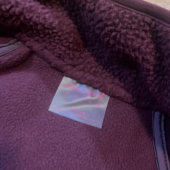 Free People Hatch Hit The Slopes Fleece Jacket Size XS NWT - Picture 12 of 16